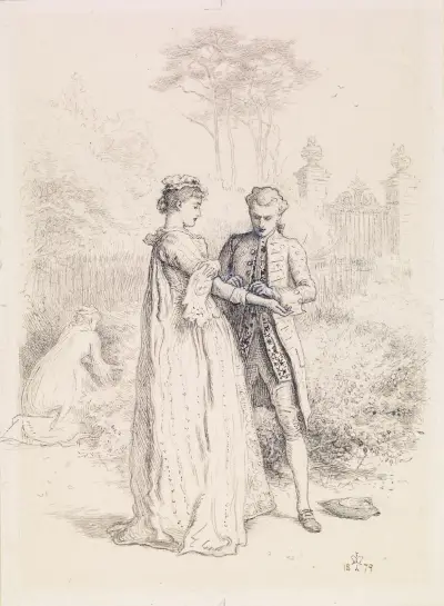 Thackeray’s Barry Lyndon – Barry Lyndon’s First Love, Sir John Everett Millais