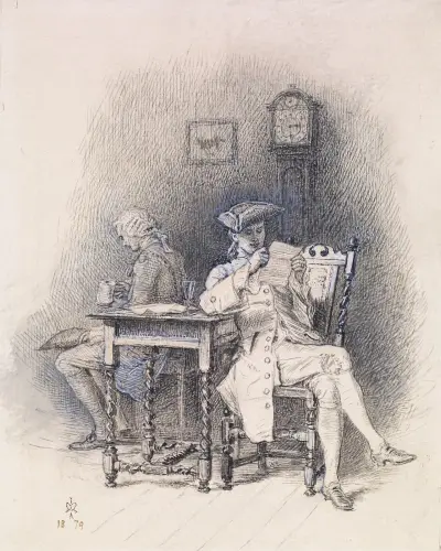 Thackeray’s Barry Lyndon – The intercepted Letters, Sir John Everett Millais