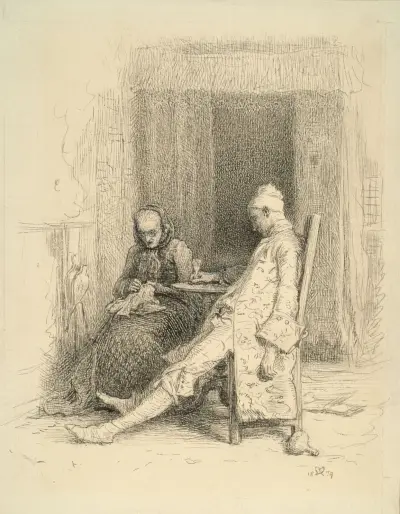 Thackeray’s Barry Lyndon – The Last Days of Barry Lyndon, Sir John Everett Millais