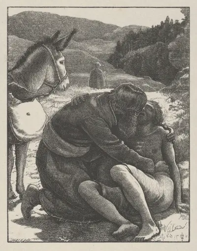 Miłosierny Samarytanin, Sir John Everett Millais