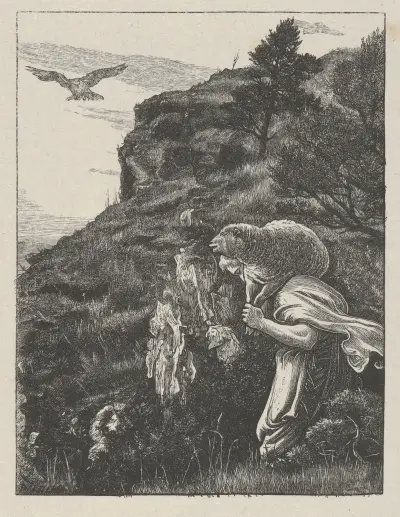 Zaginiona owca, Sir John Everett Millais