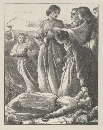 Przypowieść o dziesięciu pannach, Sir John Everett Millais