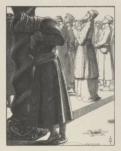 Faryzeusz i celnik, Sir John Everett Millais