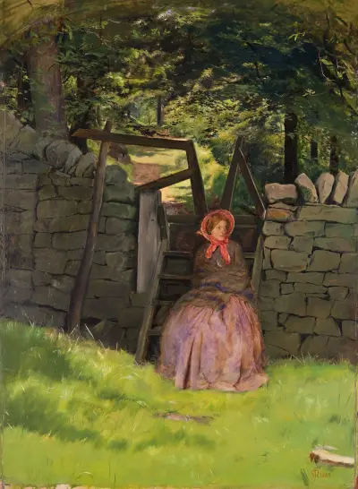 Waiting, Sir John Everett Millais