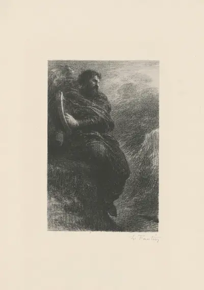 Harold in Italien. In den Bergen von Henri Fantin-Latour
