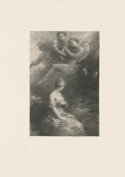 Fausts Verdammnis. Erscheinung Margaretes von Henri Fantin-Latour