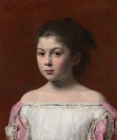 Marie-Yolande de Fitz-James av Henri Fantin-Latour