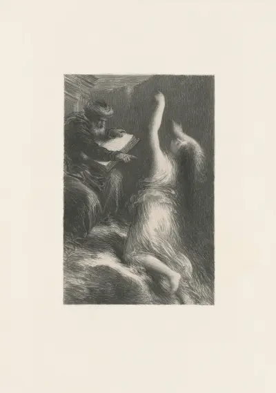 Parsifal. Akt II. Kundry wird herbeigerufen von Henri Fantin-Latour