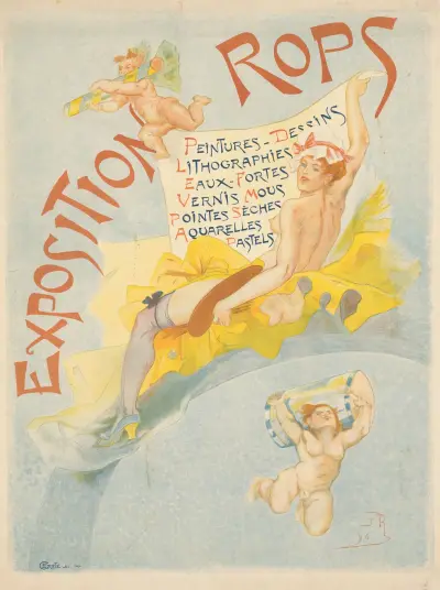Exposition Rops av Félicien Rops