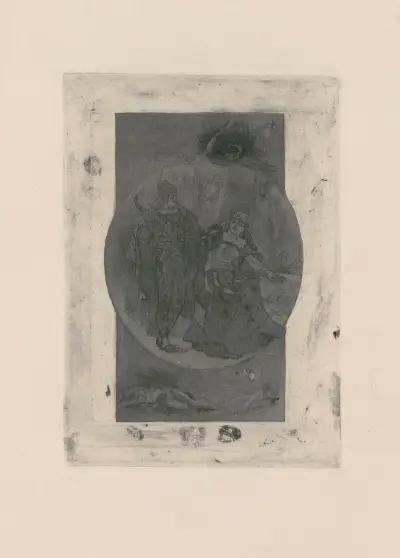 Le roman d’une nuit av Félicien Rops