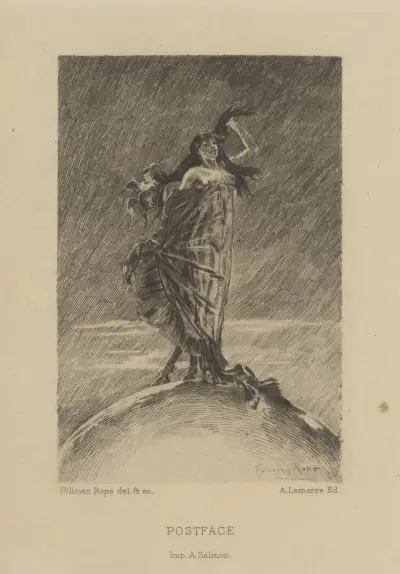 Postface. La femme et la folie dominent le monde II av Félicien Rops