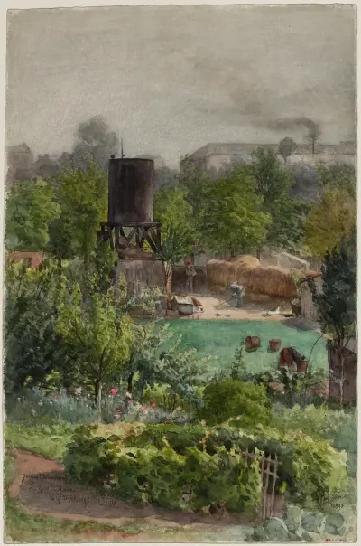 Jardins maraîchers au Grand Montrouge, Félix Brard
