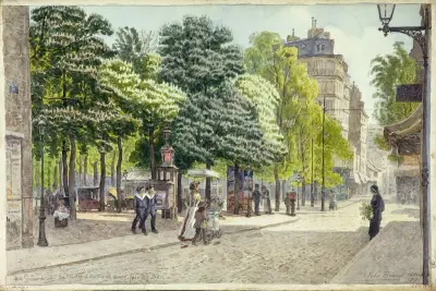 La rue Gassendi, rue des Plantes et avenue du Maine, Félix Brard