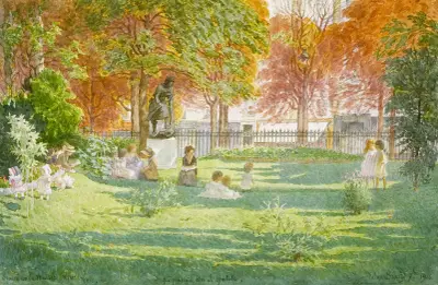 Square de la Mairie du XIVème arrondissement., 1916 – Nr. 3, Félix Brard