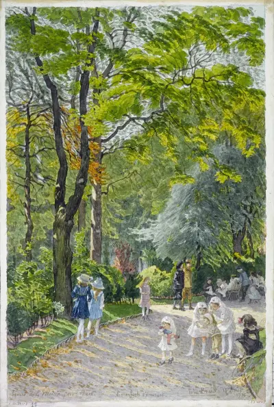 Square de la Mairie du XIVème arrondissement, 1916 – Nr. 1, Félix Brard