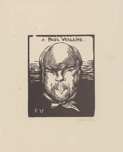 A Paul Verlaine av Félix Vallotton