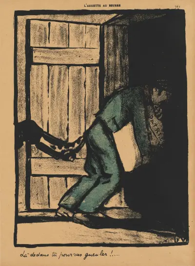 Crimes And Punishments; You can bawl… av Félix Vallotton