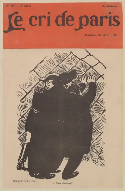 Gare dessous! av Félix Vallotton