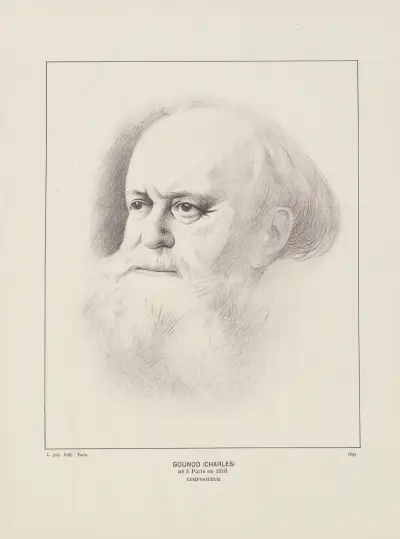Gounod (Charles) av Félix Vallotton