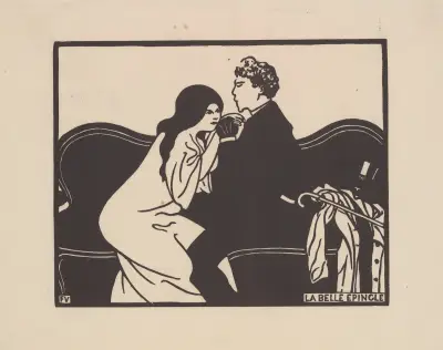 La belle épingle av Félix Vallotton