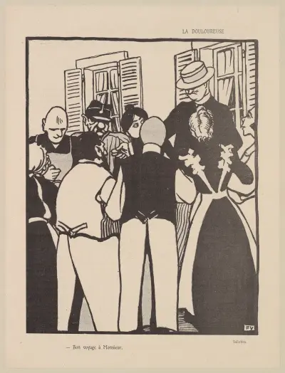 La Douloureuse, Félix Vallotton