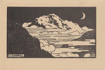 La Jungfrau, 1892 – nr 1 av Félix Vallotton