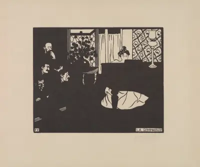 Symfonia, 1897 – nr 1, Félix Vallotton