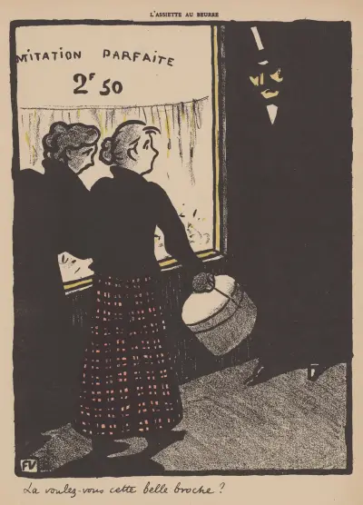 Wollt ihr diese schöne Brosche von Félix Vallotton