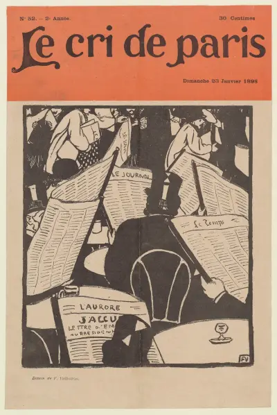 L’Age du papier, 1897 av Félix Vallotton