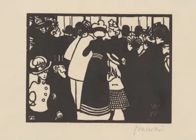 Laliques Schaufenster von Félix Vallotton