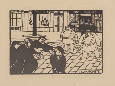 Der Anarchist von Félix Vallotton