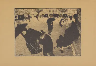 Ulewa, 1894 – nr 1, Félix Vallotton