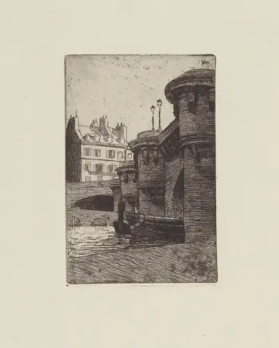 Le Pont-Neuf av Félix Vallotton