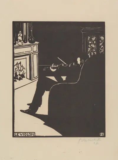 Die Violine von Félix Vallotton
