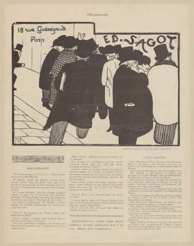 Les amateurs d’estampes av Félix Vallotton