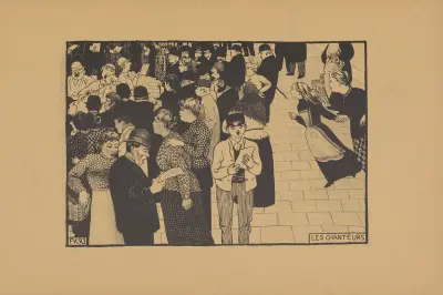 Zpěváci, Félix Vallotton