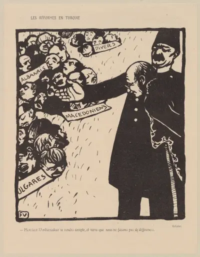 Die Reformen in der Türkei von Félix Vallotton