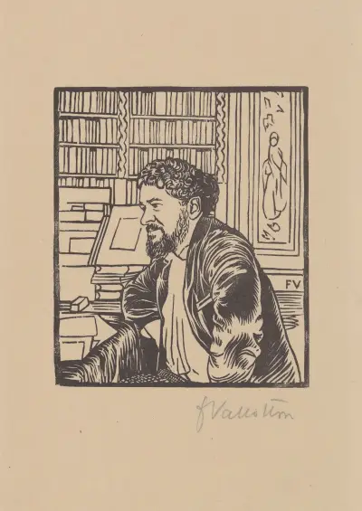 Octave Uzanne von Félix Vallotton