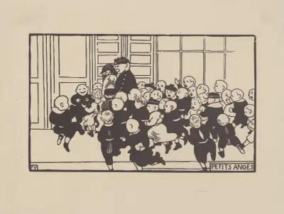 Petits anges av Félix Vallotton