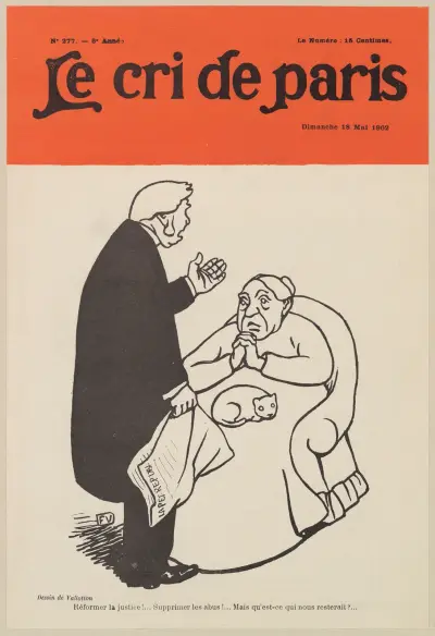 Zreformujcie sprawiedliwość!… Znieście nadużycia!… Ale co by nam zostało…, Félix Vallotton