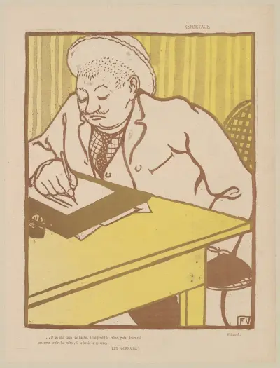 Reportage, Félix Vallotton