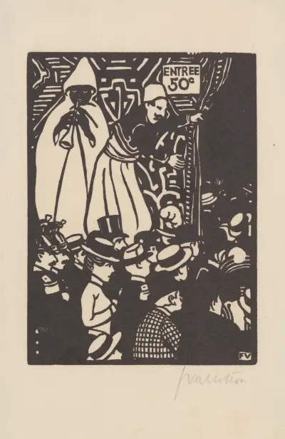 Rue du Caire, Félix Vallotton