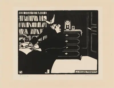 The Cogent Reason (La Raison probante) av Félix Vallotton