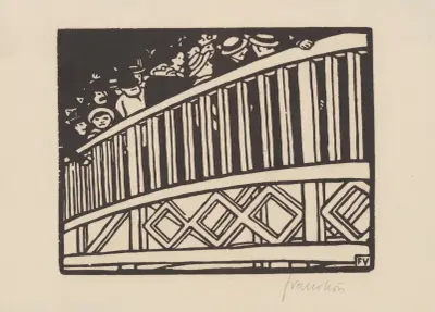 Der rollende Gehsteig von Félix Vallotton