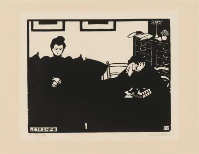 Triumph (Le Triomphe) av Félix Vallotton