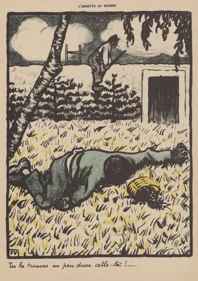 Uważasz, że ta jest trochę ostra!, Félix Vallotton