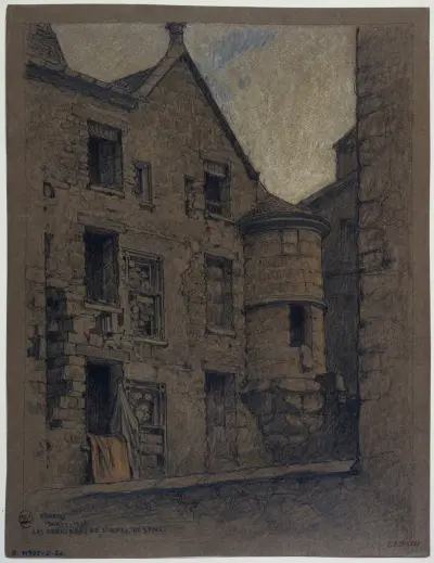 Derrière de l’hôtel de Sens von Ferdinand Boberg