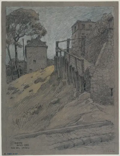 La rue des Saules, 1926 – Nr. 2 von Ferdinand Boberg