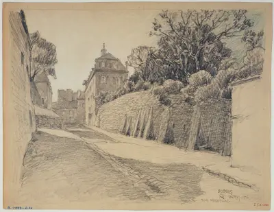 La rue des Saules, 1926 – Nr. 1 von Ferdinand Boberg