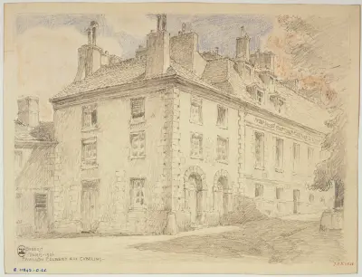 Le pavillon Colbert aux Gobelins von Ferdinand Boberg
